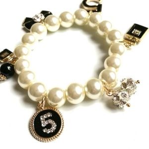 Pearl bracelet & Bangles.